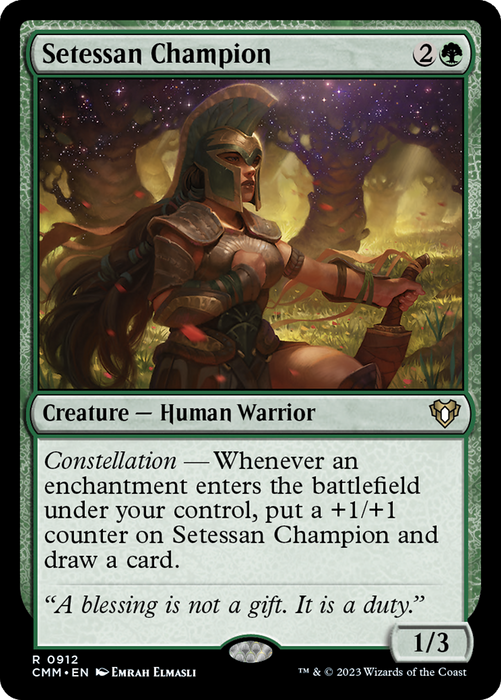 Setessan Champion (CMM-912) - Commander Masters - for just $1.45! 