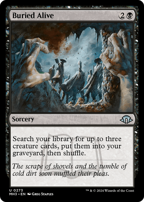 Buried Alive (MH3-273) - Modern Horizons 3 - for just $0.25! 