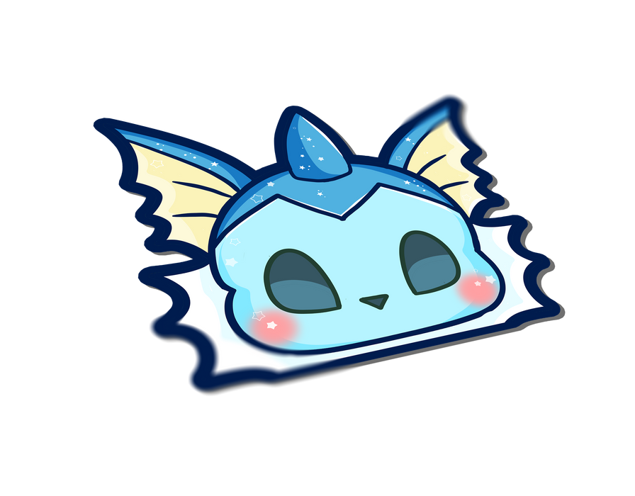 Pokemon: Vaporeon Eeveelution Peeker - for just $5! 