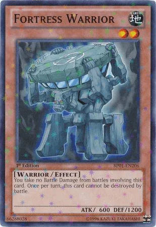 Fortress Warrior [BP01-EN206] Starfoil Rare - for just $0.10! 
