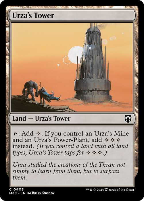 Urza's Tower (M3C-403) - Modern Horizons 3 Commander - for just $0.15! 