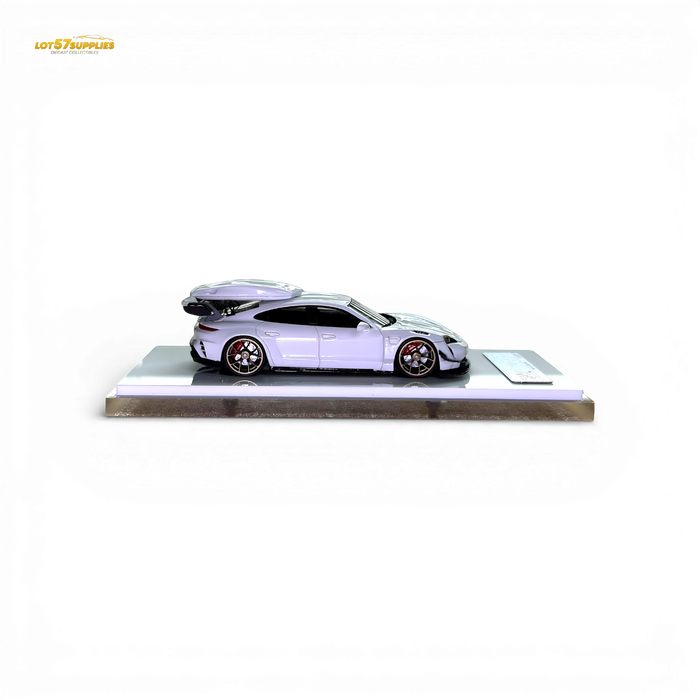 404ERROR Porsche Taycan White with Roof Box 1:64 - for just $74.99! 