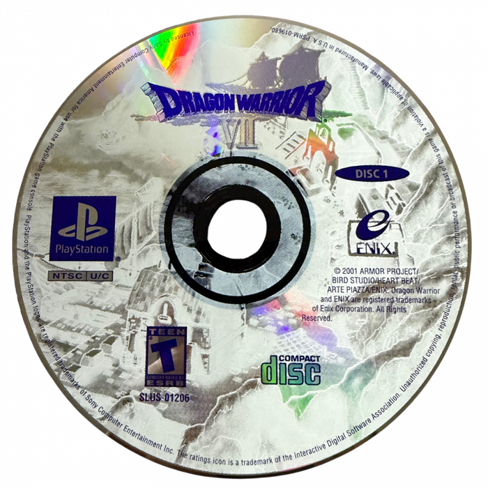 Dragon Warrior 7 [COMPLETE IN BOX] – PlayStation 1 (PS1) - for just $109.99! 