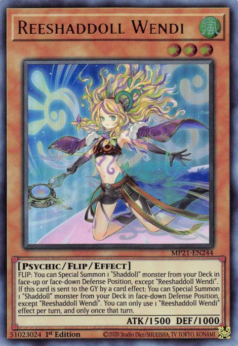 Reeshaddoll Wendi [MP21-EN244] Ultra Rare - for just $0.15! 