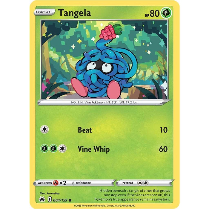 Tangela (004/159) [Sword & Shield: Crown Zenith] - Just $0.04! Shop now at Retro Gaming of Denver