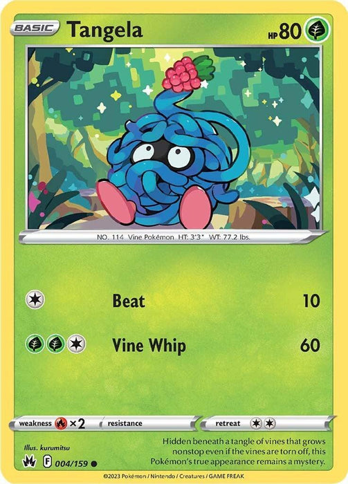 Tangela (004/159) [Sword & Shield: Crown Zenith] - for just $0.10! 
