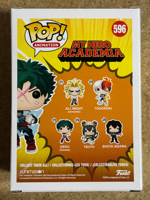 Funko Pop! Deku (Full Cowling) #596 My Hero Academia MHA 2019 EE Glow Exclusive - for just $15! 