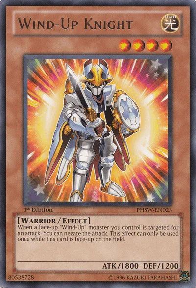 Wind-Up Knight [PHSW-EN023] Rare - for just $0.10! 