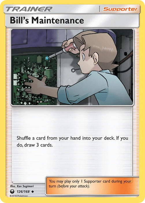 Bill's Maintenance (126/168) [Sun & Moon: Celestial Storm] - for just $0.10! 