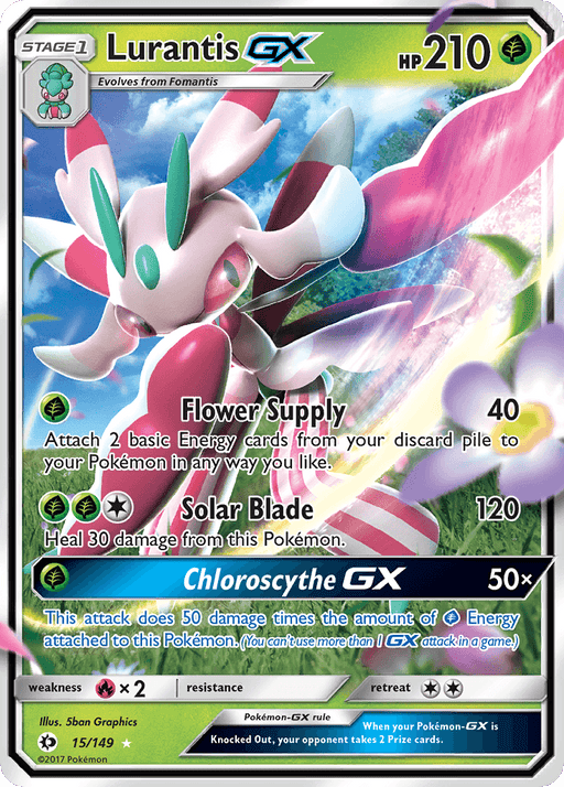 Lurantis GX (15/149) [Sun & Moon: Base Set] - for just $0.50! 