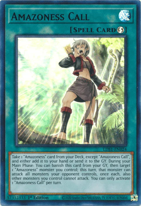 Amazoness Call (Purple) [LDS1-EN024] Ultra Rare - for just $0.15! 