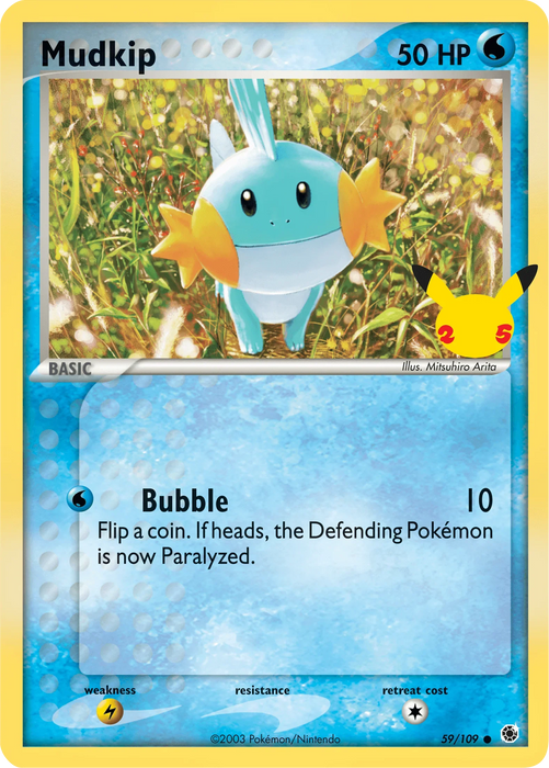 Mudkip (59/109) [First Partner Pack] - for just $1.10! 