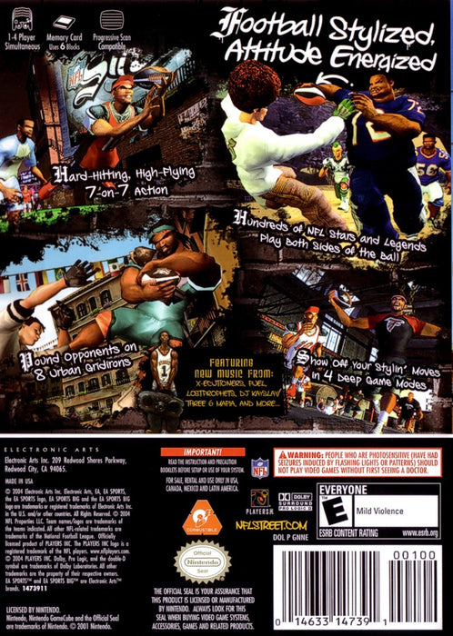 NFL Street – GameCube (GC) - for just $0! 