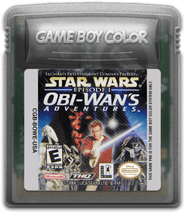 Star Wars Episode I: Obi-Wan's Adventures  – Game Boy Color (GBC) - for just $19.99! 