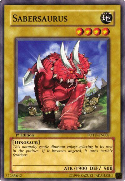 Sabersaurus [POTD-EN002] Common - for just $0.10! 