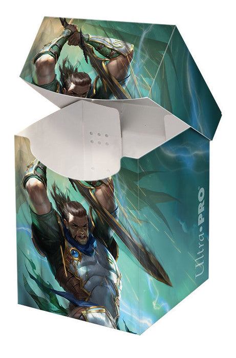 Ultra PRO: Deck Box - PRO 100+ (War of the Spark - Gideon Blackblade) - for just $0! 