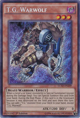 T.G. Warwolf [LC5D-EN209] Secret Rare - for just $1.40! 