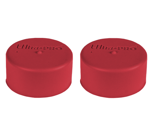 Ultra PRO: Playmat Tube Caps - Standard Red (2-Pack) - Just $0! Shop now at Retro Gaming of Denver