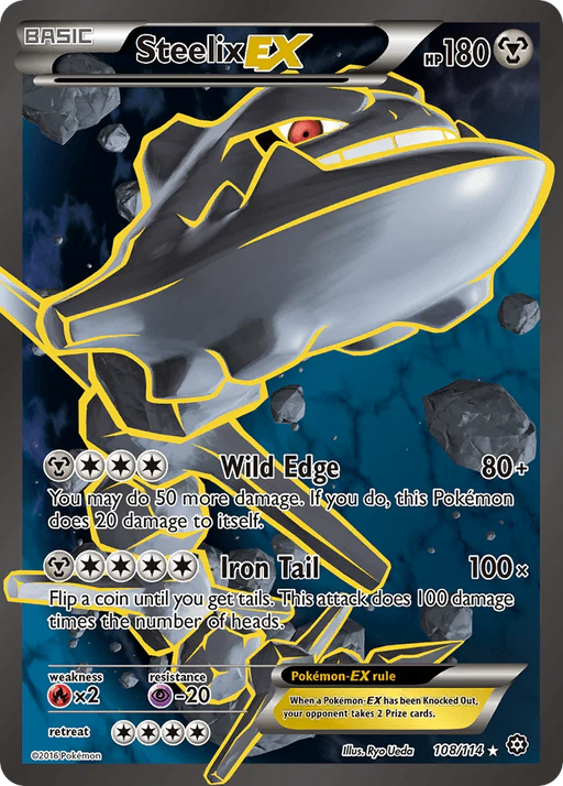 Steelix EX (108/114) [XY: Steam Siege] - for just $7.30! 