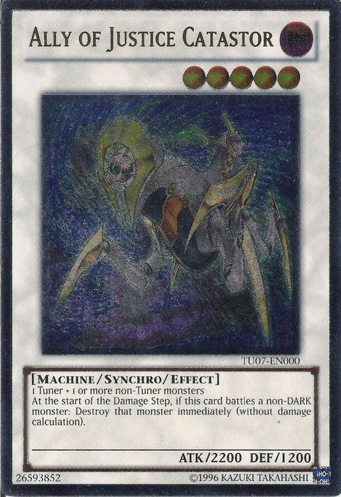 Ally of Justice Catastor [TU07-EN000] Ultimate Rare - for just $53.80! 