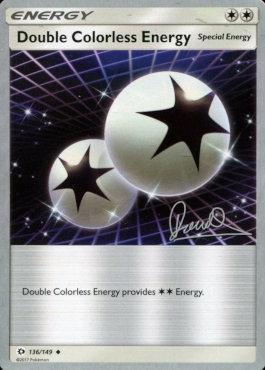 Double Colorless Energy (136/149) (Infinite Force - Diego Cassiraga) [World Championships 2017] - for just $0.15! 
