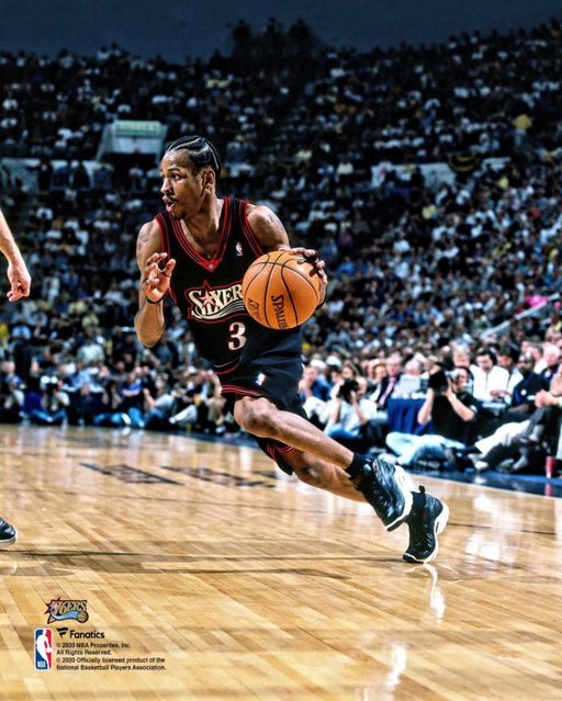 Allen Iverson in Action Philadelphia 76ers 8" x 10" Basketball Photo - for just $9.99! 