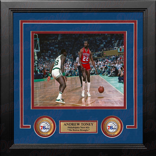 Andrew Toney Boston Strangler Philadelphia 76ers 8" x 10" Framed Basketball Photo - for just $59.99! 