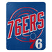 Philadelphia 76ers 50" x 60" Campaign Fleece Blanket - for just $24.99! 