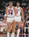 Charles Barkley & Julius Erving in Action Philadelphia 76ers 8" x 10" Basketball Photo - for just $9.99! 