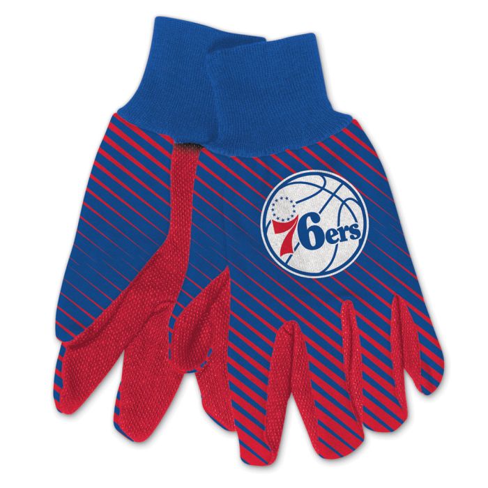 Philadelphia 76ers Adult Two-Tone Gloves - for just $14.99! 