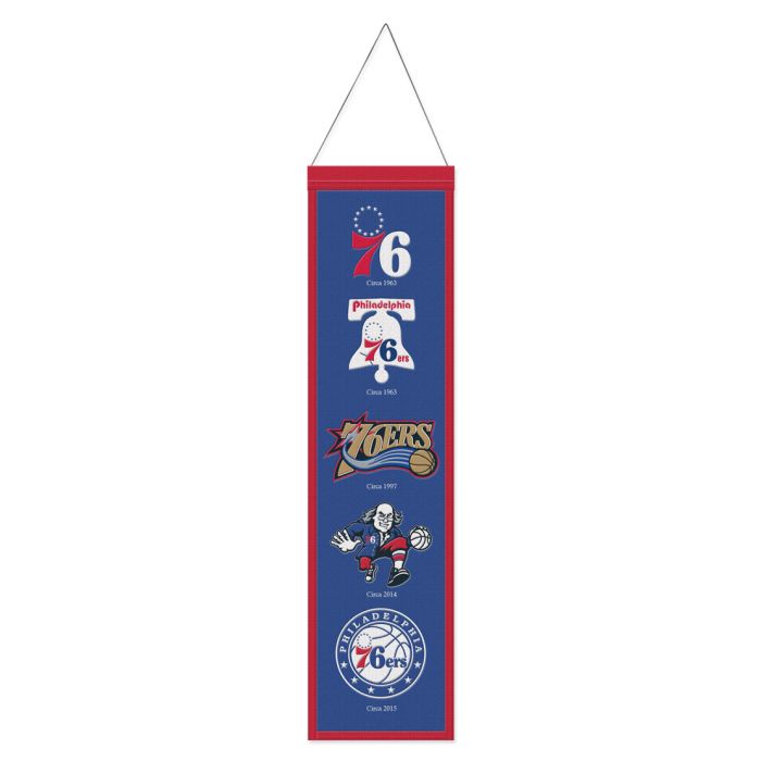 Philadelphia 76ers 8" x 32" Wool Banner - for just $44.99! 