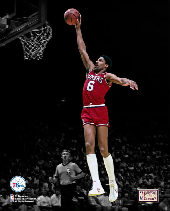 Julius "Dr. J" Erving Blackout Dunk Philadelphia 76ers 8" x 10" Basketball Photo - for just $9.99! 
