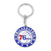 Philadelphia 76ers Metal Logo Keychain - for just $9.99! 