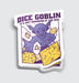 Dice Goblin Throwing Dice RPG Sticker - 3" - for just $3.50! 