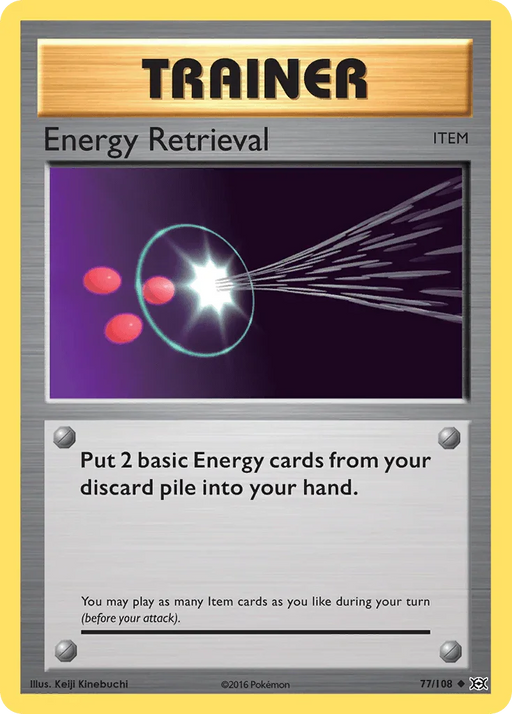 Energy Retrieval (77/108) [XY: Evolutions] - for just $0.10! 