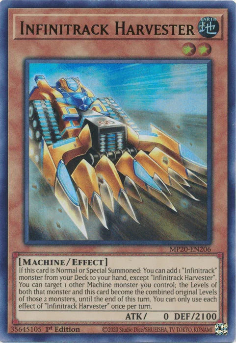 Infinitrack Harvester [MP20-EN206] Ultra Rare - for just $0.60! 