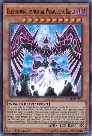 Earthbound Immortal Wiraqocha Rasca [LC5D-EN150] Super Rare - for just $0.30! 