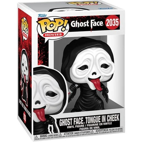 Funko Pop! 2035 Movies - Ghost Face with Tongue in Cheek Vinyl Figure - for just $14.99! 