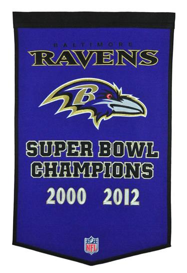 Baltimore Ravens NFL Dynasty Banner - for just $99.99! 