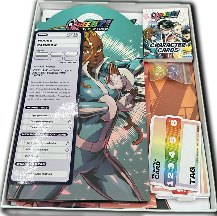 Queerz! RPG Basic Box - for just $39.95! 