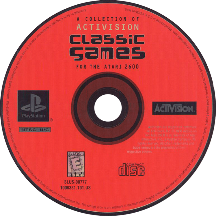 Activision Classics – PlayStation 1 (PS1) - for just $6.99! 