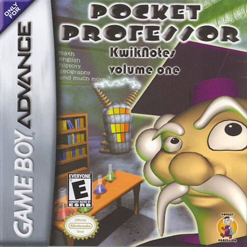 Pocket Professor: KwikNotes Volume One (Gameboy Advance) - for just $0! 