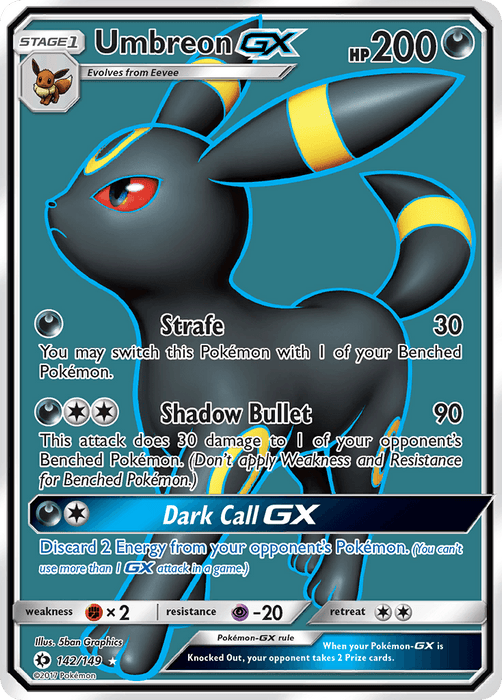 Umbreon GX (142/149) [Sun & Moon: Base Set] - for just $16.70! 