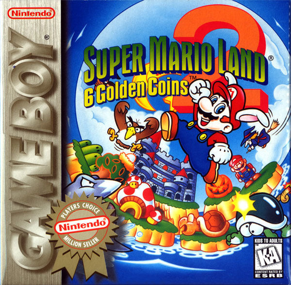 Super Mario Land 2: 6 Golden Coins [Player's Choice] (GameBoy) - for just $0! 