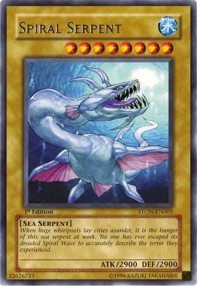 Spiral Serpent [STON-EN003] Rare - for just $0.15! 