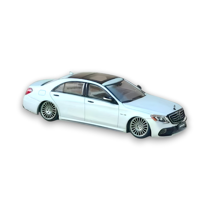 Rhino Model AMG S63 S Class W222 Matte Silver 1:64 - for just $31.99! 