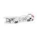 Flame Scania Car Carrier Transport Truck Red White 1:64 - Limited to 299 Pcs - for just $129.99! 
