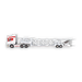Flame Scania Car Carrier Transport Truck Red White 1:64 - Limited to 299 Pcs - for just $129.99! 