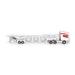 Flame Scania Car Carrier Transport Truck Red White 1:64 - Limited to 299 Pcs - for just $129.99! 