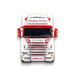Flame Scania Car Carrier Transport Truck Red White 1:64 - Limited to 299 Pcs - for just $129.99! 